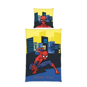 Комплект постельного белья Человек-паук, Cozy Zone, хлопок-перкаль, размер: 135 x 200 см Herding