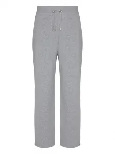 Спортивные брюки из смесового кашемира BALMAIN, серый
