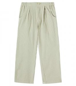 Франки пинастрайп хлопковые брюки Konges Sløjd, Tea Stripe