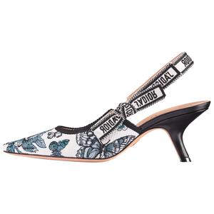 Тонкие каблуки на высоком каблуке 6,5 см женские DIOR, синий