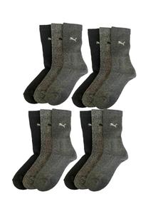 Носки Puma UNISEX 12 PACK, Multi/Light Grey