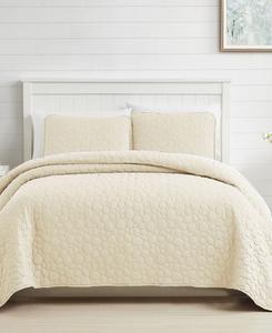 Комплект постельного белья Pebbles из 3 предметов, размер Queen Southshore Fine Linens, цвет cream
