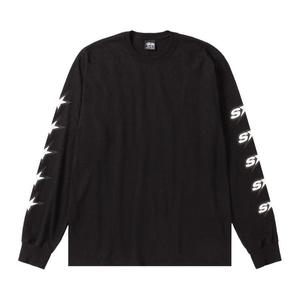 Футболка Stussy Speedway Long-Sleeve Tee, Black