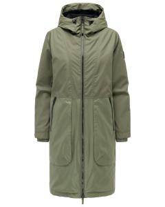 NAVAHOO Межсезонное пальто 'Edelumhang 14' в зеленом цвете