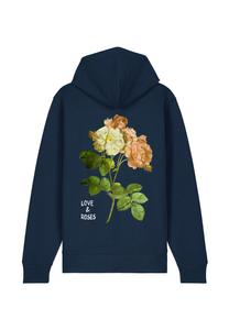 Толстовка на молнии ROSES UNISEX ZIPPED Mira Paris, темно-синий
