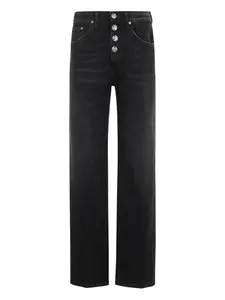 Джинсы с застежкой на пуговицах Dondup, черный