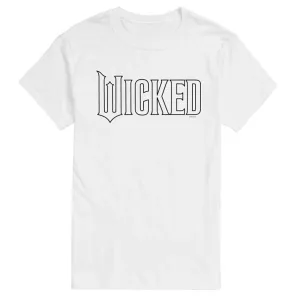 Футболка с большим и высоким графическим логотипом Licensed Character, белый