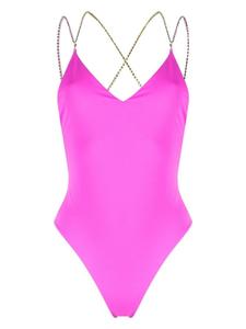 Gcds купальник с кристаллами, розовый