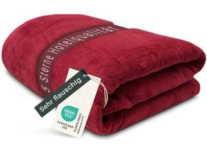 Уютное одеяло Zollner, 150x200 см, цвет Weinrot
