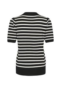 Футболка с принтом MILA STRIPED Saint Tropez, черный