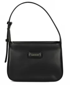 Сумка через плечо с нашивкой-логотипом Lacoste, черный