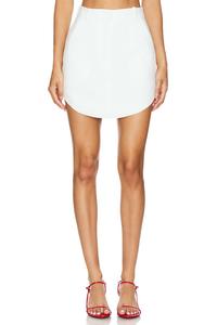 Юбка стиви Amanda Uprichard, белый