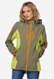 Дождевик FUNKTIONS-KAPUZE WASSERABWEISENDE ZIPPER LAURASØN, серый