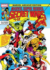 Marvel Archive Edition: Marvel Super Heroes Secret Wars Gallery Edition Mike Zeck Original First Issue Cover (Marvel Universe)