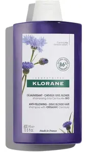Klorane Шампунь Centaurea 400 мл Очищающее, против желтизны, питательное
