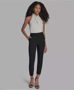 Женские облегающие брюки BCBG, черный