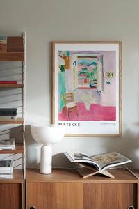 Плакат la fenetre overte Postery, 50x70 см, розовый