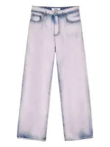 Джинсы с логотипом Msgm, розовый