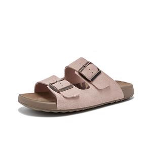 Женские тапочки-слайды с резиновой подошвой, устойчивые к запахам, быстросохнущие Chibang, Beige