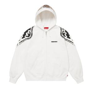 Толстовка Supreme Wings Zip Up Hooded Sweatshirt, White