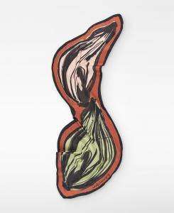 Длинный женский шарф с принтом в форме луковицы [SS26]