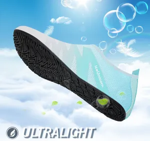 Водные обувь IceUnicorn для мужчин и женщин, пляжные, для плавания, акваноски, для бассейна, быстросохнущие, для йоги, серый синий