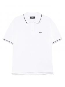 Футболка-поло AMIRI из хлопка, белый