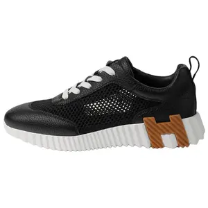 HERMES Кроссовки Bouncing Low-Top, женские, 4 см, черные