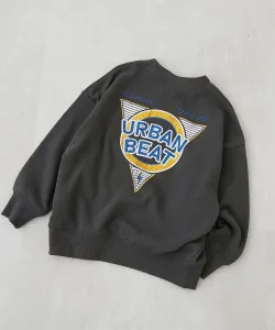 Толстовка с крупным силуэтным принтом Devil Lab, модель 25AW Devirock, цвет 010-Back Logo-Black