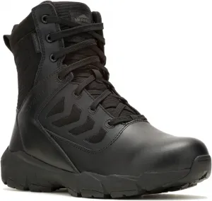 Мужские тактические водонепроницаемые ботинки Merrell Fullbench с молнией, 8", черный