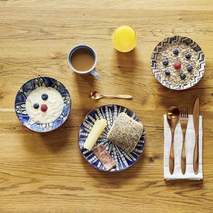 Набор салатов iberico blue 5 шт Mäser, синий/белый