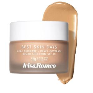 Увлажняющий крем для лица Best Skin Days SPF30 с натуральным финишем, витамином С и гиалуроновой кислотой. Iris&Romeo, 1.2 oz, 3