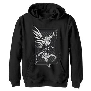 Флисовая толстовка с рисунком и плакатом с изображением Бэтмена и Джокера для мальчиков 8–20 лет из комиксов DC Comics Licensed Character