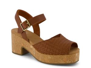 Сандалии TOMS Isla Sandal - Women's, темно-коричневый