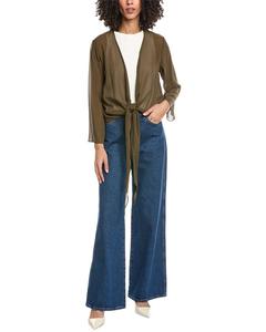 Шелковая накидка от Эйлин Фишер Eileen Fisher, коричневый