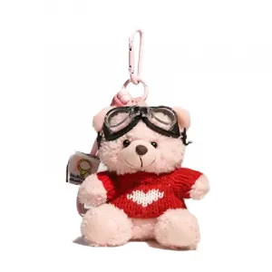 ZOCO Розовый медвежонок брелок для рюкзака плюшевая кукла подвеска высота 10см