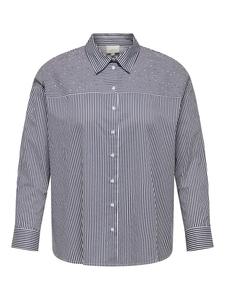 Рубашка ONLY Carmakoma, ярко-белый