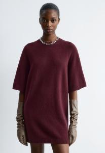 Платье & other stories Day dress, Dark Red