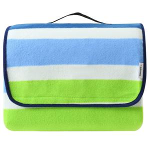 Одеяло для пикника wometo, 200x200 см, синий/зеленый