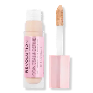Консилер Conceal & Define с полным покрытием Revolution Beauty, C3 (for fair skin tones w/ a neutral undertone)