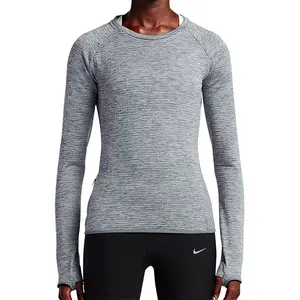 Футболка Therma женская gray Nike, серый