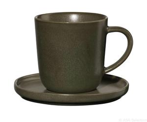 Чашка эспрессо ASA, 6x6 см, оливково-зеленый