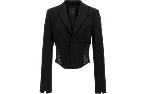 Длинный рукав V-образный вырез Куртка PINKO, Черный