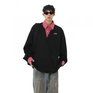 Футболка поло Unisex Polo Collar Moderate Mock Two Piece Jeep, черный