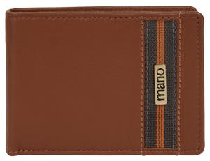 Кошелек mano, коньячный