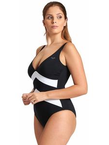 Arena Купальник черно-белый