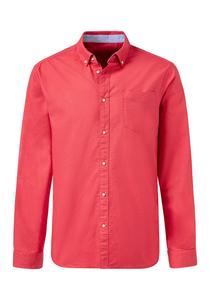 Рубашка на пуговицах классического кроя H.I.S, красный