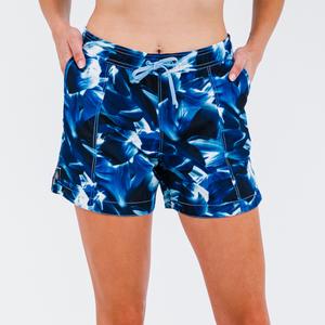 Женские шорты для плавания до середины бедра Calypsa, Navy Wave