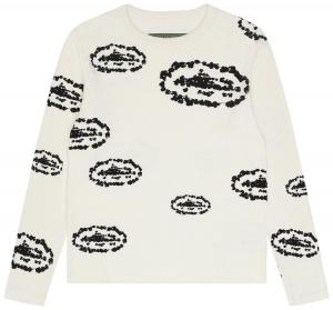 Футболка Denim Tears x Cortiez Island Wreath Waffle Thermal, кремовый