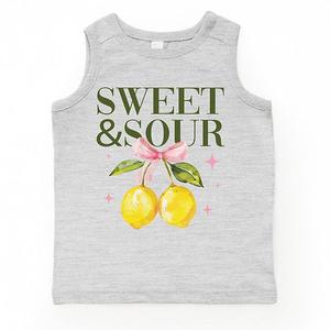 Детский топ Sweet & sour lemon The Juniper Shop, Heather Grey